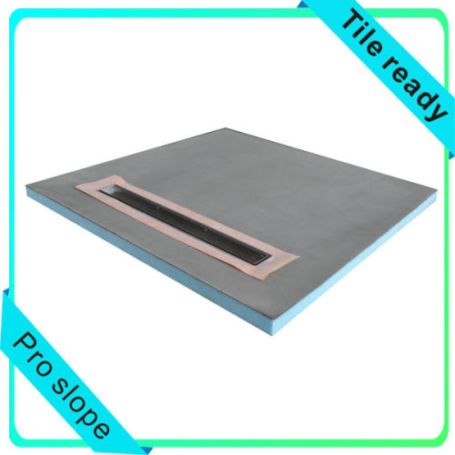 XPS Linear drain shower tray