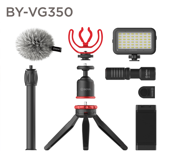 BOYA BY-VG350 Ultimate Smartphone Video Kit for Youtuber Vlogger