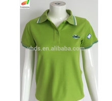 Custom Lady high quality Polo Shirts Girl's Basic Polo Tshirt for Women Fashion Apparel