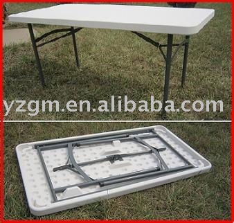 blow mold folding table,metal table,outdoor table