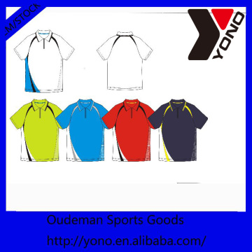 High quality jersey design for badminton, unisex badminton jersey for young