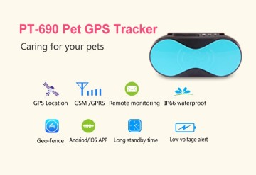 2016Castel Pet GPS Tracker / Dog gps tracker/cat tracker