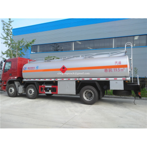 Camion citerne en acier inoxydable de 18000 litres de carburant