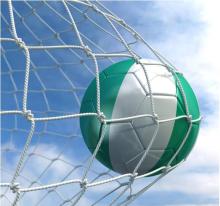 Full Size Football Goal Net with Posts