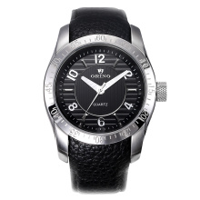 Customization Fashion Stainless Steel Watch Leather Band