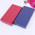 Leatherette Paper Wallet Gift Box Packaging for Necktie