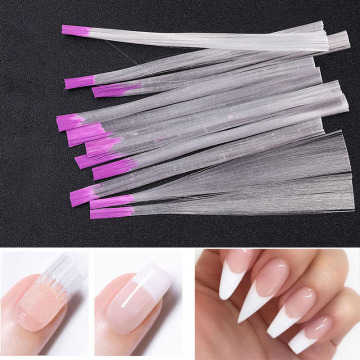 New Nail Extension Fiber Nail Form Fibernails Acrylic Tips Fiberglass Extension Fiber Glass for Silk Building Nails Tool