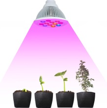 Led Grow Light E27 Growing Bulbs for Garden Greenhouse and Hydroponic Aquatic Plant Light Full Spectrum Growing Lamps