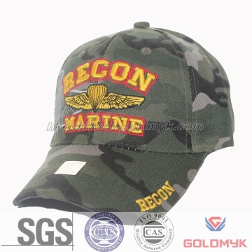 Army Material Embroidry 6 Panels Baseball Cap (GKA01-F00046)