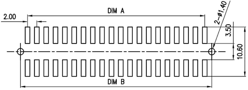 Female H9.3 board-to-board connector