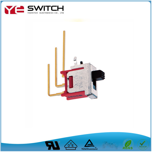 Interruptor deslizante em miniatura de aço inoxidável