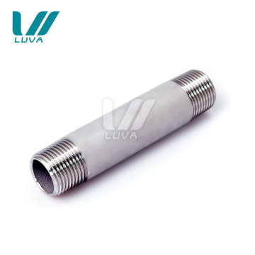 Stainless steel male thread barrel nipples