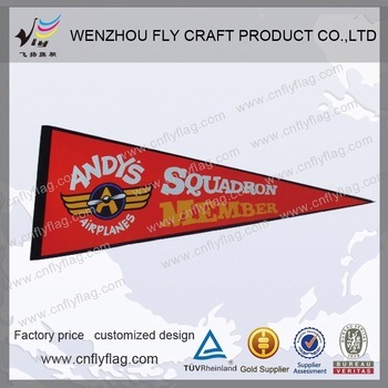 Quality best-Selling felt pennant string flags