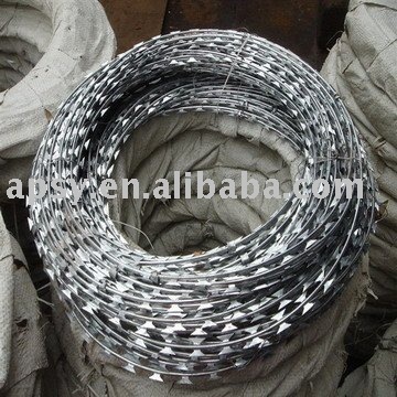 barded wire mesh