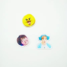 Best Quality Acrylic Shoe Buckle Decorations with Letters for Crocs Charm