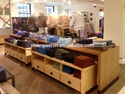 men clothing display fixtures