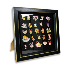 Enamel Pin Display Shadow Box Frame for Pin Collection Storage