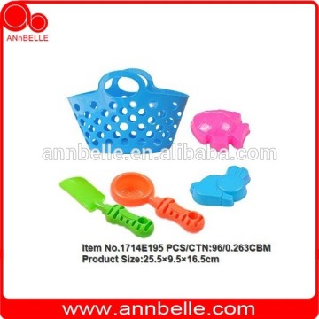 basket beach toy set in basket beach game set