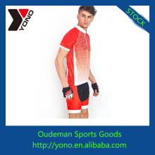 Best sell youth red cycling jersey