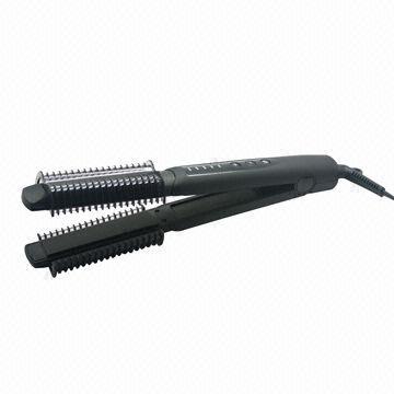 Hair straightener, black ceramic coating plates, temperature control, 1 hour auto shut off