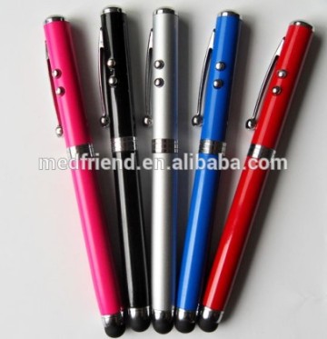 4 in 1 pen-Ball Pen+Touch Pen+Torch+Laser Pointer