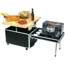 Folding Camping Picnic Table Kitchen Table