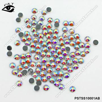 3MM SS10 Crystal AB Rhinestone beads Panstone hofix machine cut strass wedding dress strass