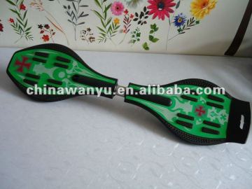 2 wheel skateboard deck