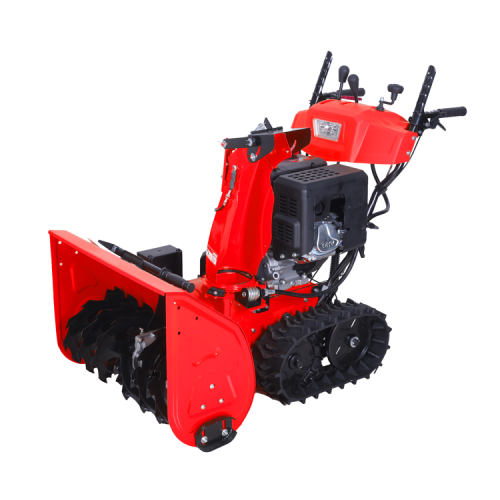 Roda Crawler 6KW dengan Blower Salji Bensin Ringan