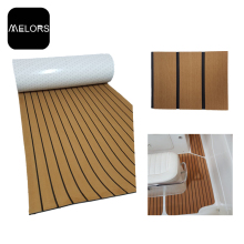 Melors Light Brown Black EVA Foam Boat Flooring