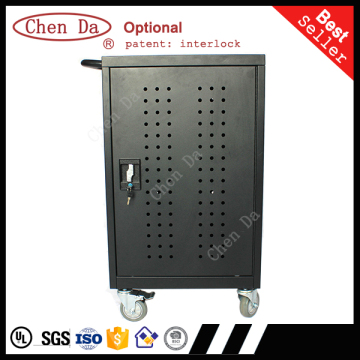 2015 new design Ipad laptop storage & charing cart / charing station / charing cabinet