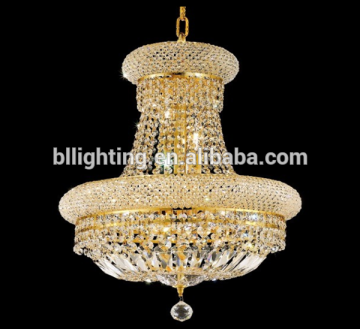 Small crystal chandeliers 24k gold plated