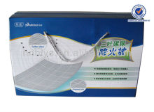 Silk Blanket Corrugated Box With PP Handles