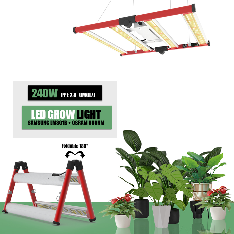 Em estoque 240w grow light LM301B AGLEX