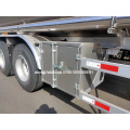 3 Axles 45,000liters Stainless Steel Edible Oil Transport Tank Semi Trailer