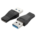 USB C betina ke USB A Adaptor Pria