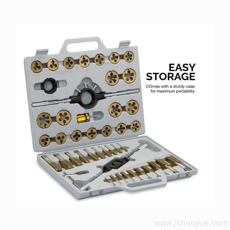 45 pcs Tap and Die Threading Tool Set