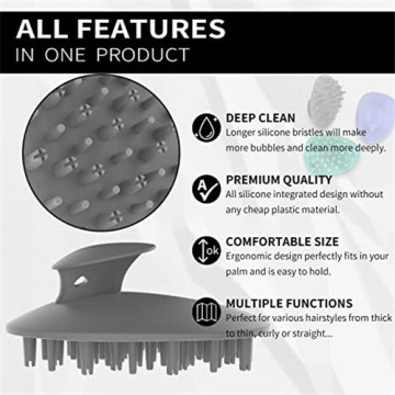 BPA Free Shampoo Brush Hair Scalp Massager