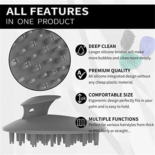 BPA Shampoo Brush Rambut Scalp Massager