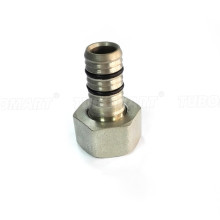Wholesale DZR HPB58-3A pex pipe coper fitting female threaded elbow with base