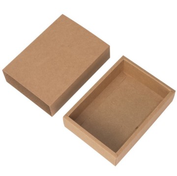 Kraft drawer foldable paper box