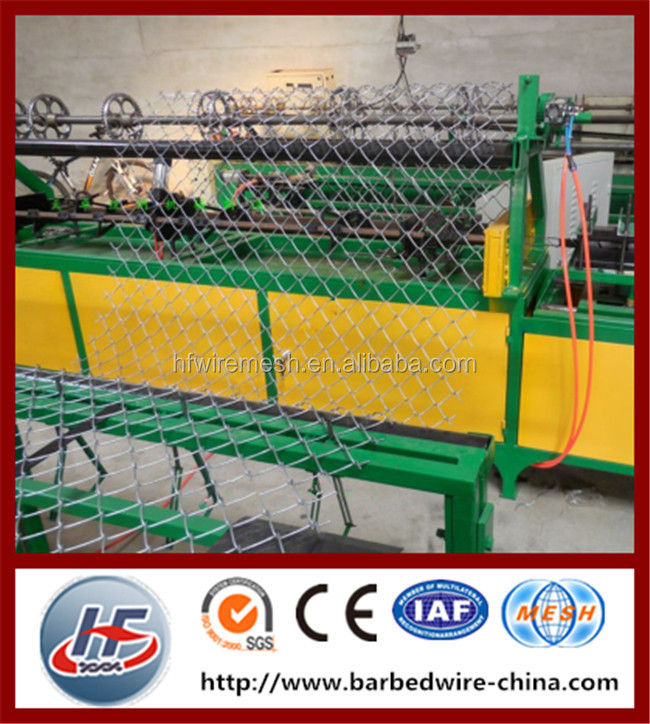 Chain link fence making machine,manufacturer chain link wire mesh knitting machine