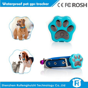 2016 small waterproof gps pet dog collars tracker device