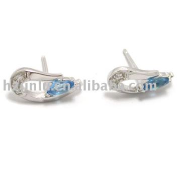 Pure silver earring, lady eardrop(E010074)