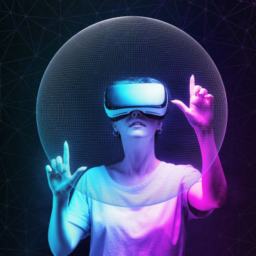 VR/AR Device Virtual Reality Product Appearance Design