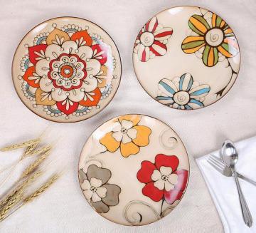 tableware enamel fruit plate