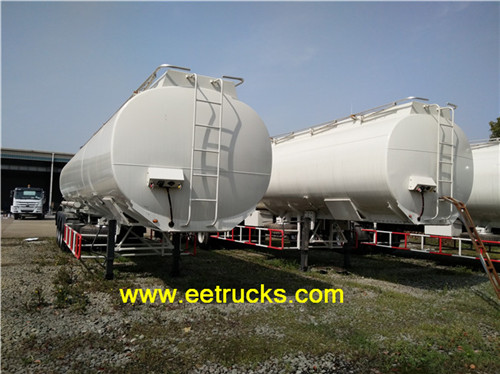 Aluminum Dìoy 13000 Galon Garoline tank trailers
