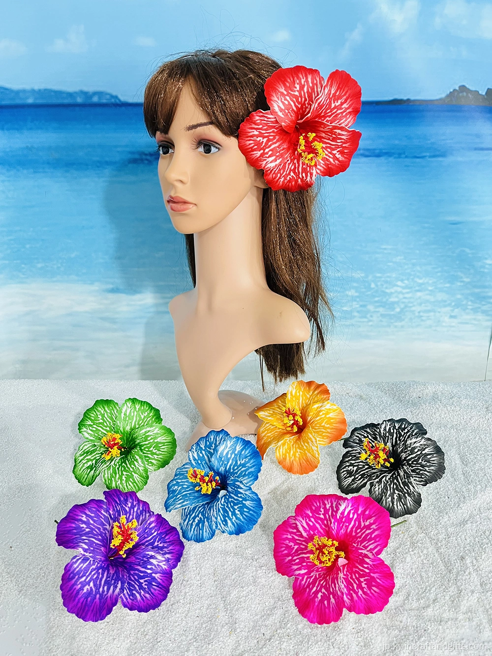 Plumeria Flower Hair Pick