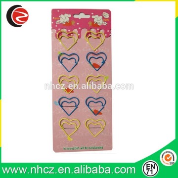 Heart Shaped Paper Clips-Designer Paper Clips