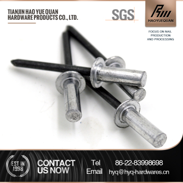 Open type aluminium blind rive stainless steel closed blind rivet